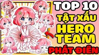 TIMMY PHANH KHUI 10 TẬT XẤU LÀM HERO TEAM TỨC PHÁT ĐIÊN TRONG MINI WORLD*TOP 10 TẬT XẤU CỦA TIMMY