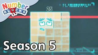 @Numberblocks | Full Episodes | S5 EP22: Steps Versus Squares