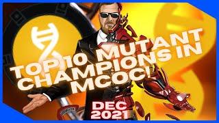 TOP 10 Mutant Champions In MCOC! December 2021!