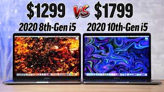 $1299 vs $1799 2020 MacBook Pro 13" - Full Comparison!