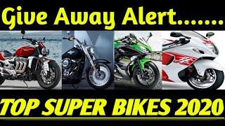 Top 10 Super Bikes in India | January 2020 | Giveaway