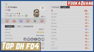 TOP ĐỘI HÌNH FO4 #4 | DROGBA ICON +5 ĐẦU ĐÀN TEAM CHELSEA CỰC MẠNH CỦA HUY SÂN BAY