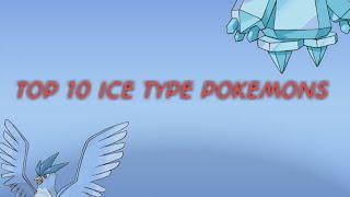 Top 10 Ice❄️ type Pokemon in Hindi | freestyle gamer |