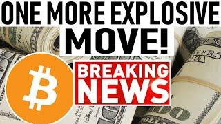 BITCOIN: 1 MORE EXPLOSIVE MOVE! LIFE CHANGING MONEY STARTS HERE! $14k BTC COMING? ALTCOIN BLAST OFF!