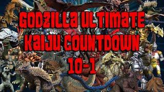 Godzilla Ultimate Kaiju Countdown 10-1