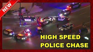 High-speed Police Chase in Sterling Heights - Oakland County NEW