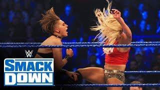 Charlotte Flair vs. Rhea Ripley vs. Sasha Banks – Triple Threat Match: SmackDown, Nov. 22, 2019