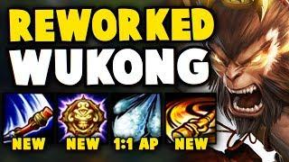 *NEW REWORK* WUKONG IS NOW AN AP BRUISER! (200 YEARS BTW) - League of Legends