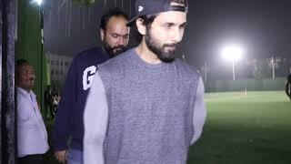 SHAHID KAPOOR SPOTTED AT JUHU PLAY GROUND