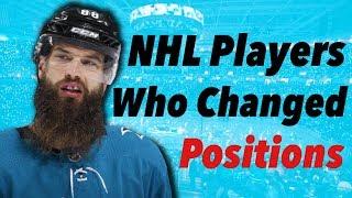 5 NHL Players Who Went Through Dramatic Position Changes