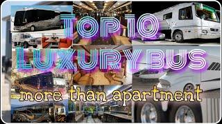 Top 10 luxury buses in 2020 Top expensive