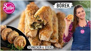 Börek mit zwei Füllungen / Gül böreği / Börek Sticks / Ramadan Rezept