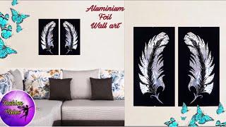 Aluminium foil craft | diy projects | home decorating ideas | room decor crafts | Fashion Pixies