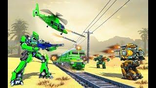 Futuristic Euro Train Transformation Robot War | Amazing Euro Train Transformation Android GamePlay