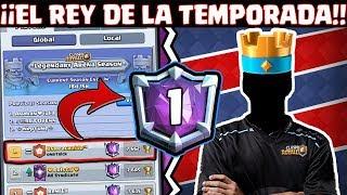 ¡¡ASI JUEGA EL DESCONOCIDO TOP 1 DEL MUNDO EN 7600+ COPAS!! -[UNREACHABLE][CLASHTV]