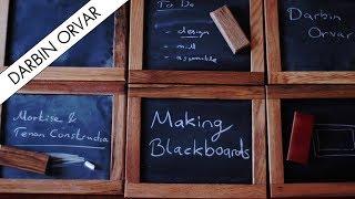 How To Build a Chalkboard & Eraser