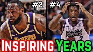 Top 10 Inspirational Seasons From NBA Players