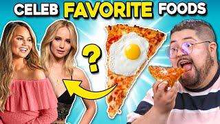 Trying Wild Celebrity Breakfast Foods | People Vs. Food