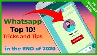 Whatsapp Top 10 Tricks ands Tips End of 2020