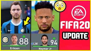 NEW FIFA 20 UPDATE - NEW TRANSFERS, NEW Players Added, NEW Player Ratings & Potentials