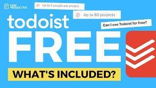 Todoist Free Plan: What's Included?