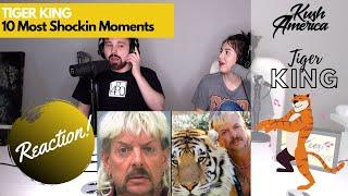 [KUSH REACTS] Top 10 Most Shocking Moments From Netflix's Tiger King (REACTION)