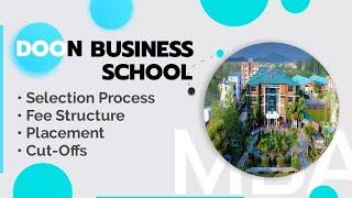 Doon Business School | selection procedure | placement | Cutoffs | top B-school in Uttarakhand