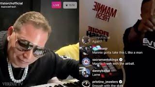 Scott Storch Vs Mannie Fresh IG Live Super Producer Beat Battle