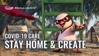 Reallusion COVID-19 CARE Program - Stay Home Safe & Create