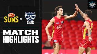 Suns shine to stun Cats  | Gold Coast v Geelong | Marsh Community Series | 2020 | AFL