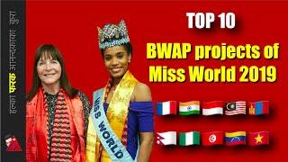 Top 10 Beauty With A Purpose at miss world 2019