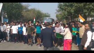 Ritu Maheshwari MD NMRC flags off Half Marathon | #RepublicDay