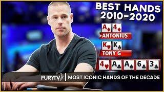 TOP 10 MOST ICONIC POKER HANDS OF THE DECADE!