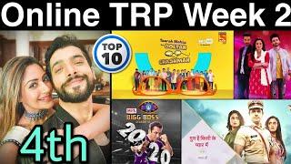 Online TRP of Week 2 | TRP of this Week | Top 10 Shows