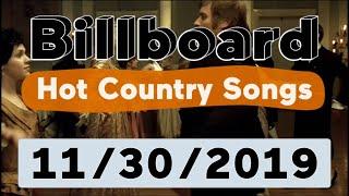 Billboard Top 50 Hot Country Songs (November 30, 2019