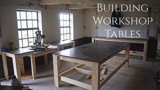 Woodworking - Building a bunch of Workshop Tables