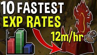 What are the 10 Fastest EXP Rates in Oldschool Runescape? [OSRS]