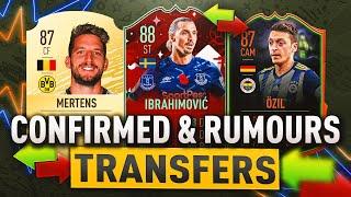 FIFA 20 | JANUARY 2020 CONFIRMED TRANSFERS & RUMOURS! (FT. IBRAHIMOVIC, MERTENS, OZIL & MORE!!)