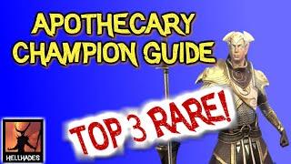 RAID: Shadow Legends | Apothecary Champion Guide - Top 3 rares in the game! Right through to endgame