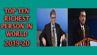 Top 10 richest people in world