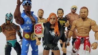 WWE ELITE 72 VELVETEEN DREAM & BECKY LYNCH FIGURE REVIEW + FULL SET RECAP