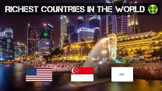 10 பணக்கார நாடுகள்| World's richest countries |Full details| Percapita | Top 10 |Country bytes தமிழ்