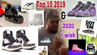 Sneakers I wish Would Release In 2020 + Top 10 Pick Ups of 2019