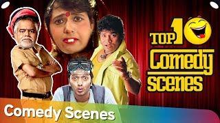 Top 10 Bollywood Comedy Scenes - Rajpal Yadav | Johnny Lever | Riteish Deshmukh - Best of Bollywood