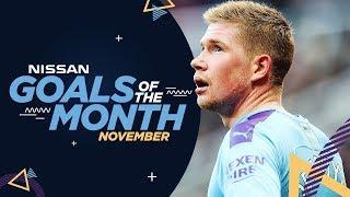 NOVEMBER GOALS OF THE MONTH | De Bruyne, Walker and more!