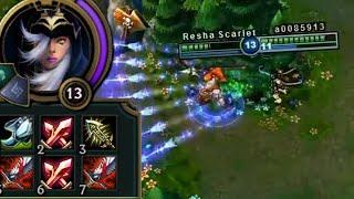 League of Legends but I follow a 10 year old Ashe guide