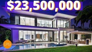 The BEST MEGA MANSION in Miami Beach, Florida?! $23.5 MILLION