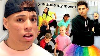 THIS JUST HAPPENED… BEST FRIEND DANCE BATTLE | Work It Out w/ Larray and Twaimz EP 1