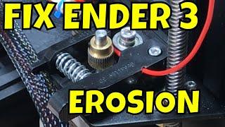 Fix Ender 3 Filament Extruder Erosion - in Prusa FaceShield Clips Farm