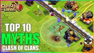 Top 10 Mythbusters in Clash of Clans | COC Myths